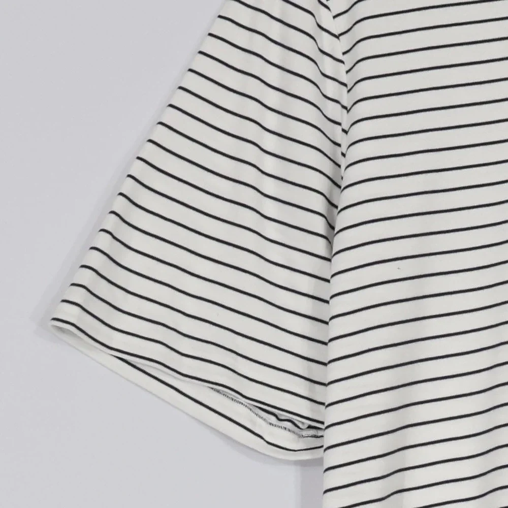 Polo Ralph Lauren Classic Fit Mesh Polo Shirt Men XL White Navy Striped $118NWOT